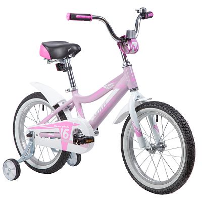 Велосипед детский  Novatrack NOVARA 16" 9,5" розовый 165ANOVARA.PN9 2019
