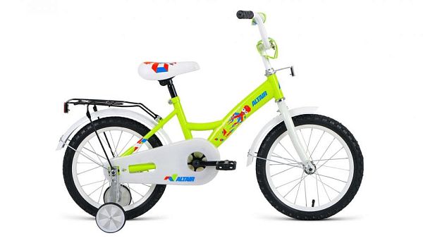 Велосипед детский ALTAIR Kids 16"  зеленый  2019