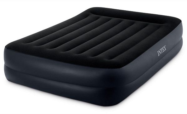 Надувная кровать INTEX PILLOW REST BED 203х152х42 см синий 66702