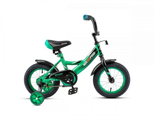 Велосипед детский  MAXXPRO SPORT 12"  зелено-черный SPORT-12-1 (19) 