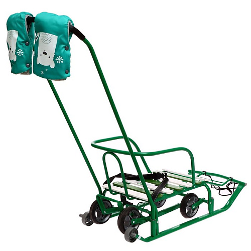 Санки с набором аксессуаров детские Тимка 5УН зеленый 9441486/Т5УН/З фото 11 Санки с набором аксессуаров детские Тимка 5УН зеленый 9441486/Т5УН/З фото 11