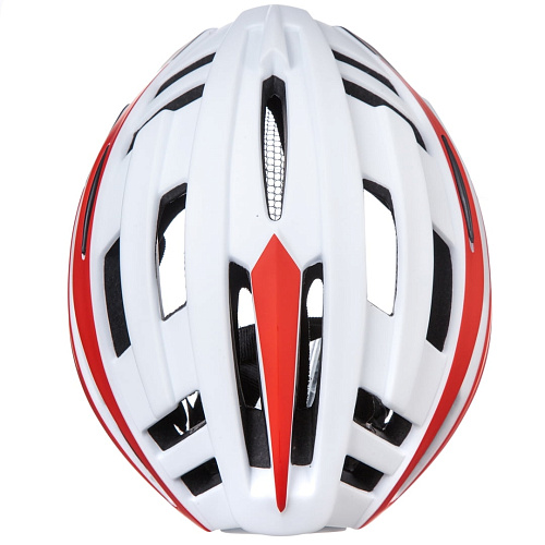 													Шлем STG HB3-8-C с встр. фонарем M бело-красный Х103260 фото 4