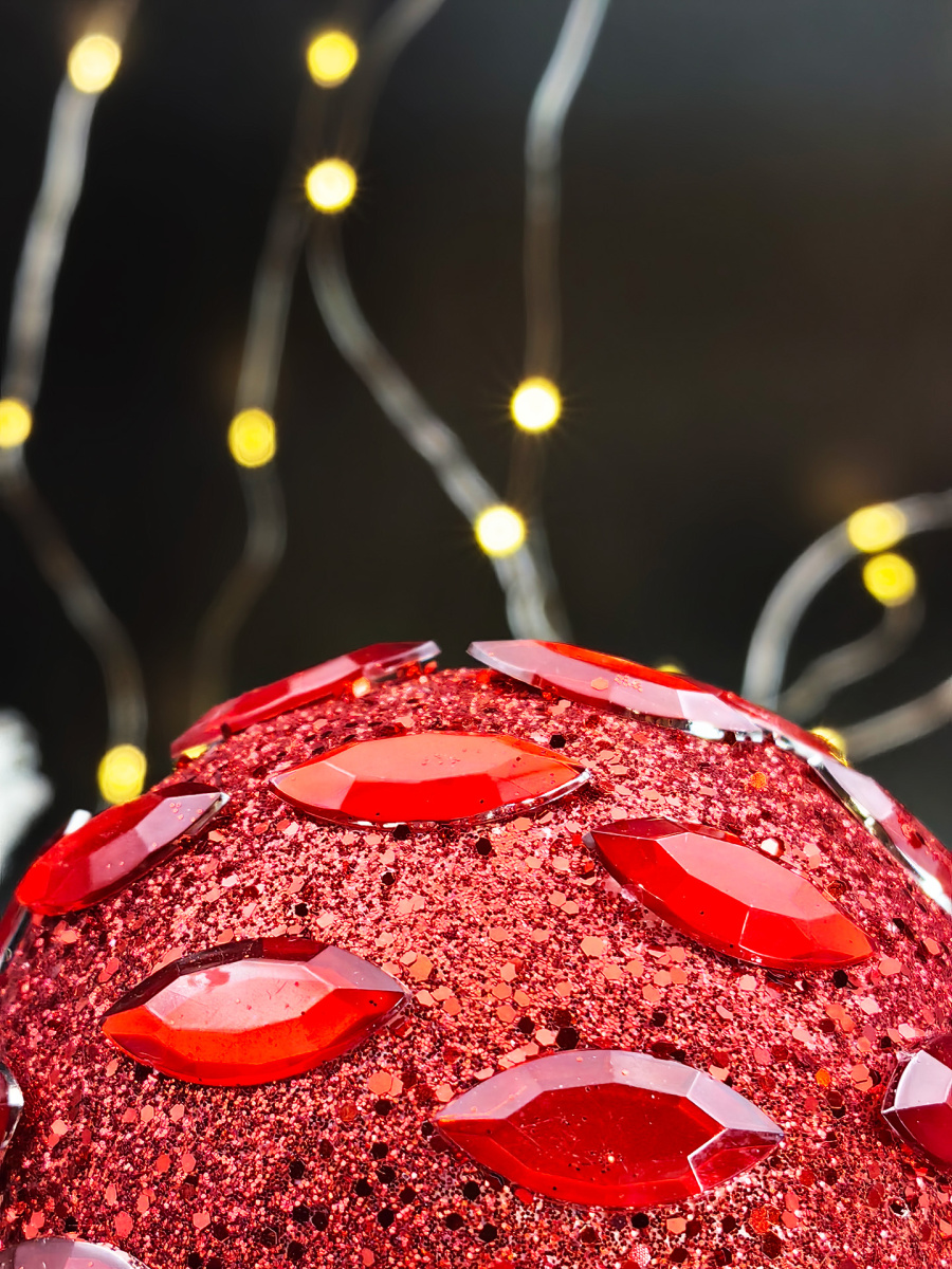 Набор шаров 8 см 3 шт красный 165734 фото 3 Набор шаров 8 см 3 шт красный 165734 фото 3