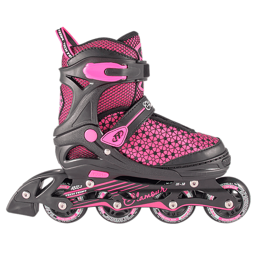 													Роликовые коньки Tech Team Glamour, 31-34 Black - Violet, , 00008299 фото 4