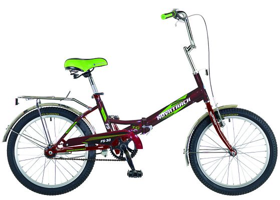 Велосипед городской складной Novatrack  20"  1 ск. бордовый 20FFS301V.CH6 
