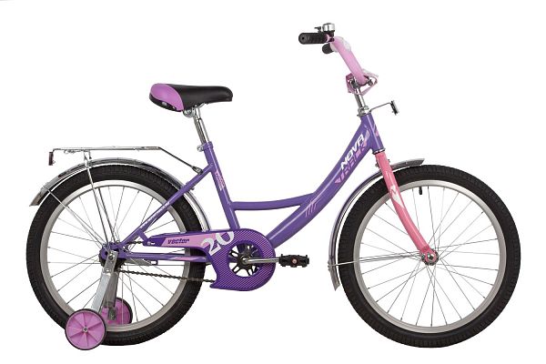 Велосипед детский  Novatrack VECTOR 20" 11,5" Лиловый 203VECTOR.LC22 