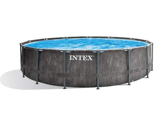 Бассейн каркасный Intex Greywood Prism Frame Pool 457x122 см, арт. 26742