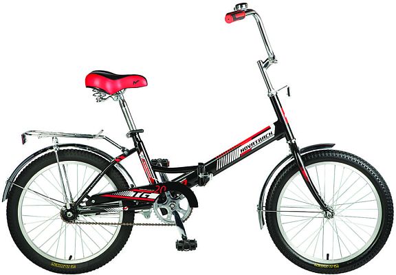 Велосипед городской складной Novatrack  20"  1 ск. черный 20FTG301.BK7 
