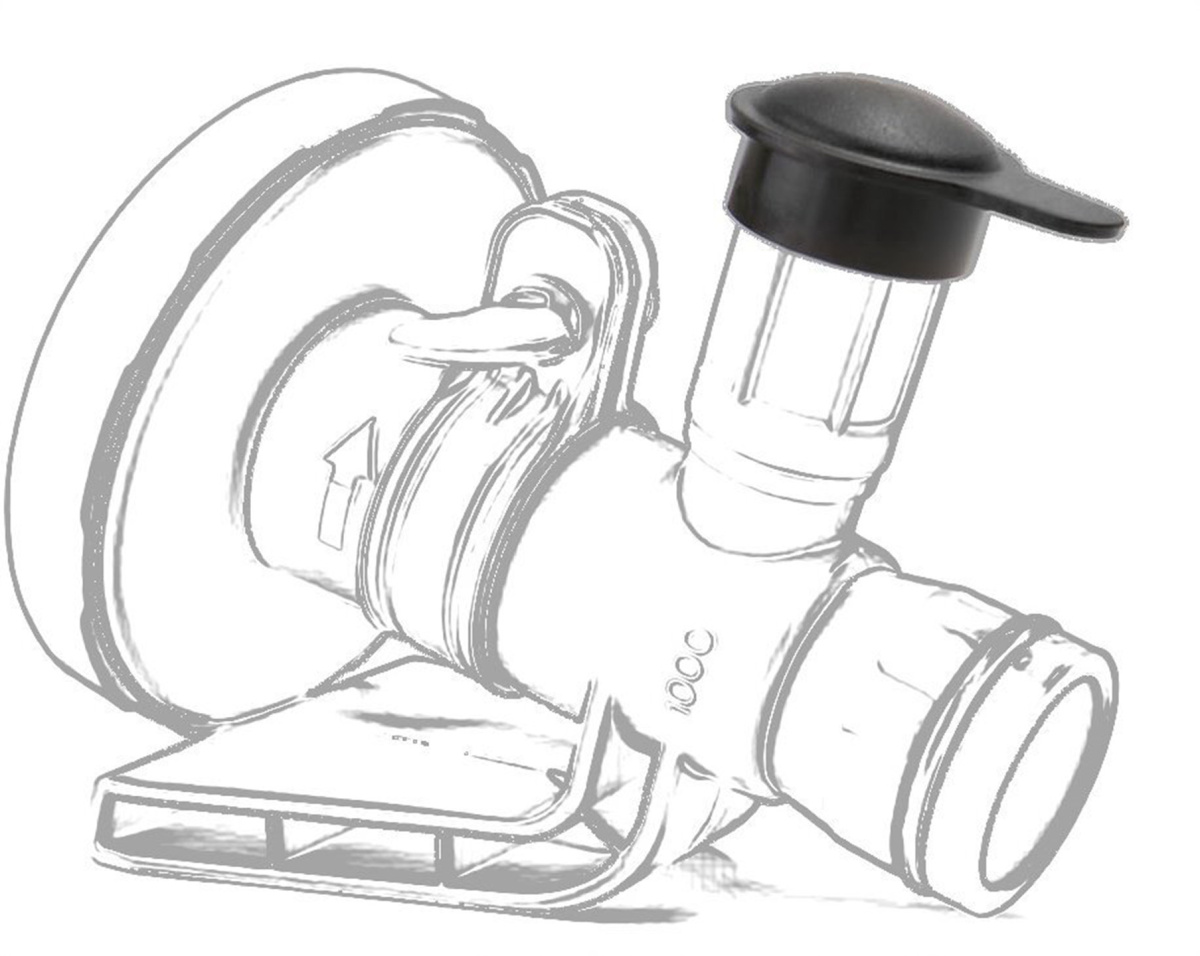 Крышка воздушного клапана гидро-аэрации 12373 фото 4 Крышка воздушного клапана гидро-аэрации 12373 фото 4