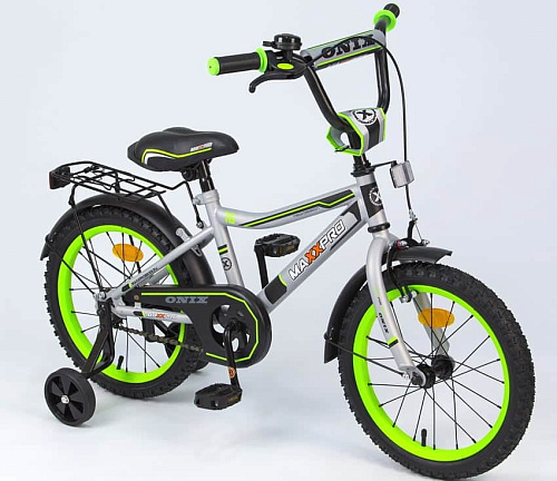 													Велосипед детский MAXXPRO ONIX 16"  матовый черно-серый ONIX-16-6 (19) 