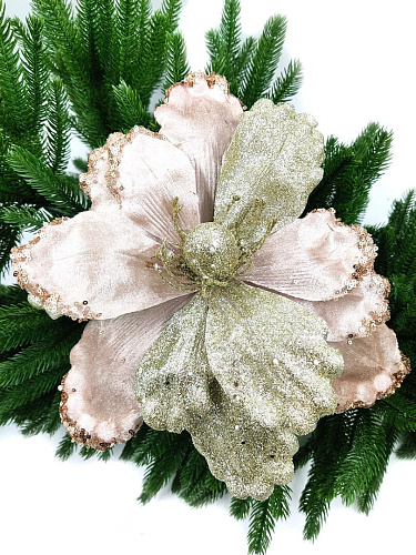 													Цветок шампань d 32 см Flo-12-2Sh фото 4