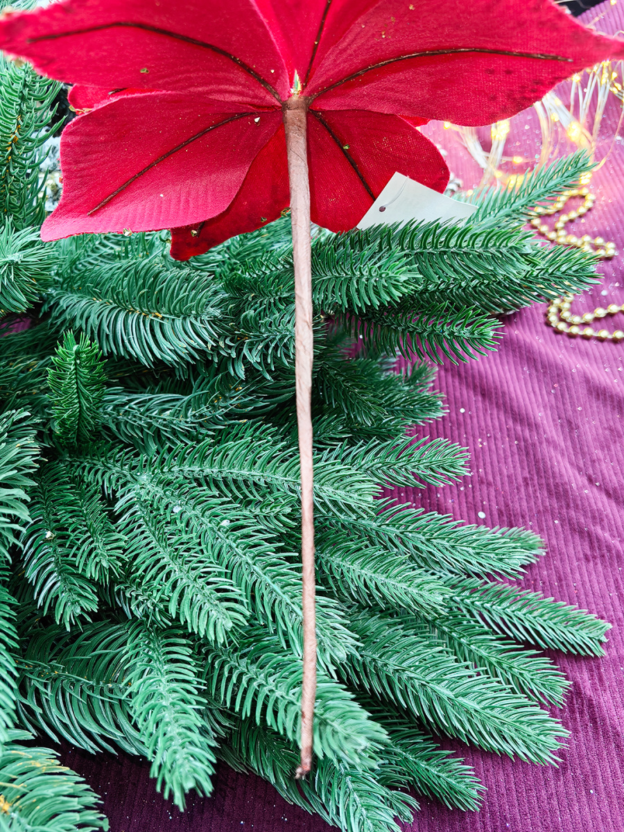 Цветок красный d см Flo-12-77red фото 3 Цветок красный d см Flo-12-77red фото 3