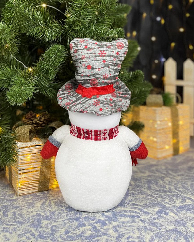 Снеговик см серый VV-08Gray фото 2 Снеговик см серый VV-08Gray фото 2