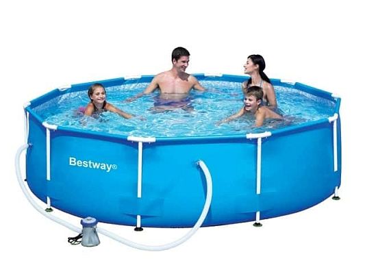 Бассейн каркасный Bestway Steel Pro Frame 366х100 см, арт. 56260