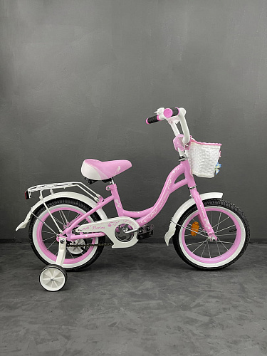 													Велосипед детский  MAXXPRO FLORINA-N14-3 14"  розовый, белый FLORINA-N14-3  фото 8