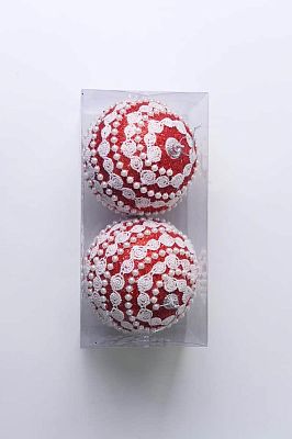 Набор шаров 10 см 2 шт  165744 Набор шаров 10 см 2 шт  165744