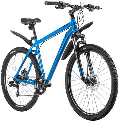 Велосипед горный Stinger ELEMENT EVO 27.5" 18"  ск. синий 27AHD.ELEMEVO.18BL0 2020