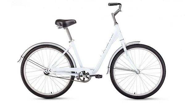Велосипед городской FORWARD Grace 26 1.0 26" 17"  ск. белый  2019