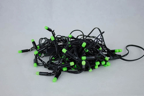 													 5 м, зеленый 50 LED, , провод , 50LEDg фото 2