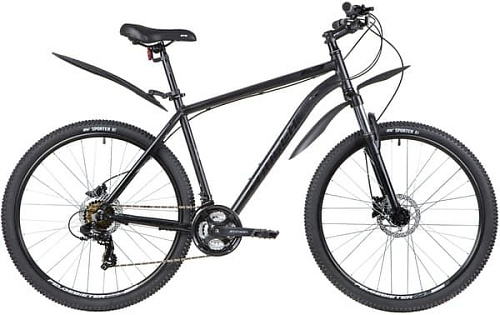 													Велосипед горный Stinger ELEMENT PRO 27.5" 20"  ск. черный 27AHD.ELEMPRO.20BK0 2020