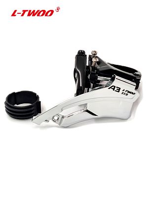 Переключатель передний L-TWOO A3 FD-V5008L, тяга универсальная, хомут верхний 31.8/34.9 мм, 18T, алю Переключатель передний L-TWOO A3 FD-V5008L, тяга универсальная, хомут верхний 31.8/34.9 мм, 18T, алю
