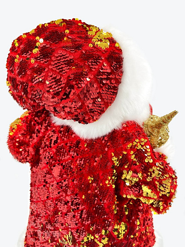 													Дед Мороз  60 см красный, золотой S1059-24 фото 5