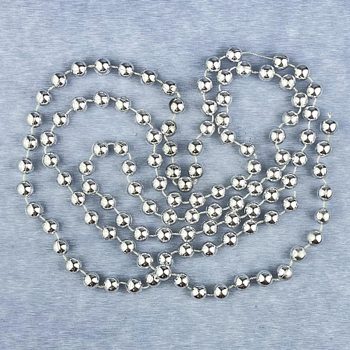 Бусы серебристый 1.8 м см SML-5s-X Бусы серебристый 1.8 м см SML-5s-X