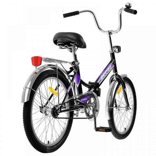 													Велосипед городской складной  Десна 2200 20" 13,5" серый LU079562 2020 фото 3
