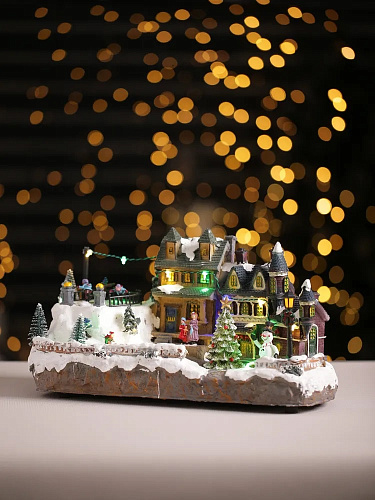 Новогодняя композиция 37х17х19 см MG0627-08 Новогодняя композиция 37х17х19 см MG0627-08