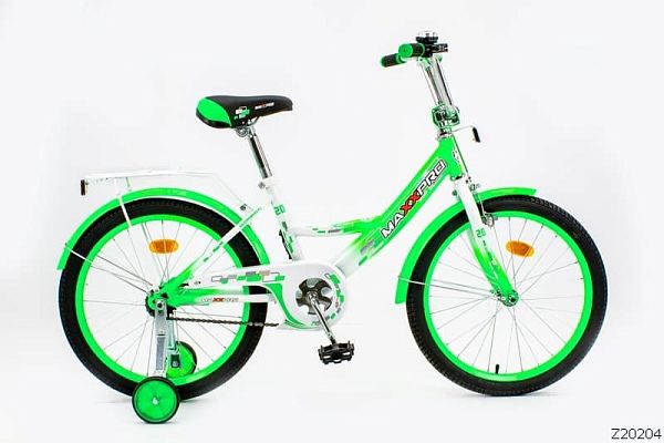 Велосипед детский MAXXPRO MAXXPRO-N20-1 18" 10,5" зелено-белый Z18204 