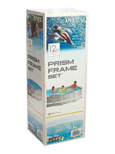 Бассейн каркасный Intex Prism Frame 366х76 см, арт. 26710 фото 8 Бассейн каркасный Intex Prism Frame 366х76 см, арт. 26710 фото 8