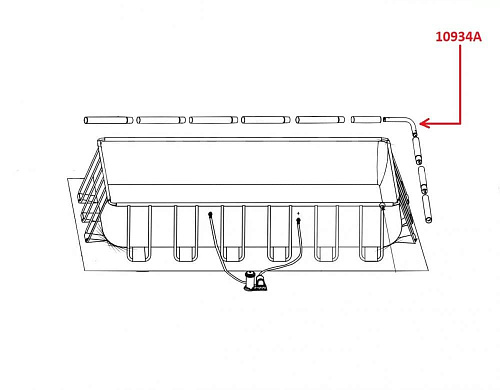 Угловое соединение прямоугольного бассейна Ultra XTR 10934A фото 2 Угловое соединение прямоугольного бассейна Ultra XTR 10934A фото 2