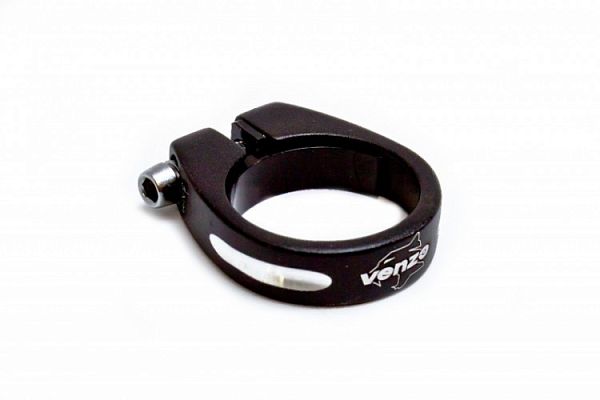 Хомут подседельный VENZO VZ-B11C-006, 34.9 мм, алюминий, черный RCLALBKVNZ05 Хомут подседельный VENZO VZ-B11C-006, 34.9 мм, алюминий, черный RCLALBKVNZ05