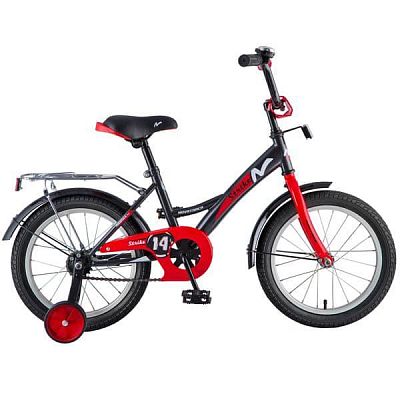 Велосипед детский  Novatrack STRIKE 14" 9" черный-красный 143STRIKE.BKR8 