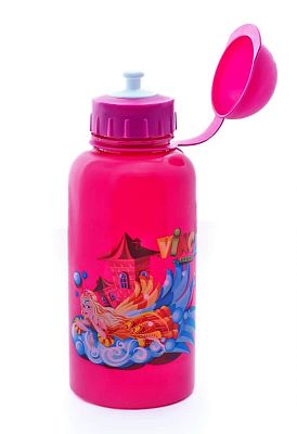 Велофляга Vinca sport Принцесса с защитной крышкой 500 мл розовая VSB 03 pink