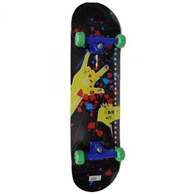 Скейтборд Tech Team VULCAN коллаж "Рок" TTVulcan