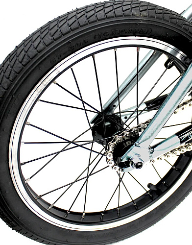 													Велосипед BMX  FORWARD ZIGZAG 16 16" 15,3" серый/черный RBKW1X1C1003 2021 г. фото 6