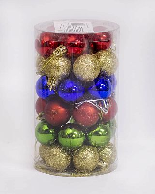 Набор шаров 3 см 36 шт МИКС 30AGV36-01MIX