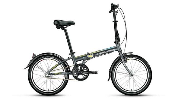 Велосипед городской складной FORWARD Enigma 3.0 20" 11" 1 ск. серый матовый FORWARD Enigma 3.0 11" с